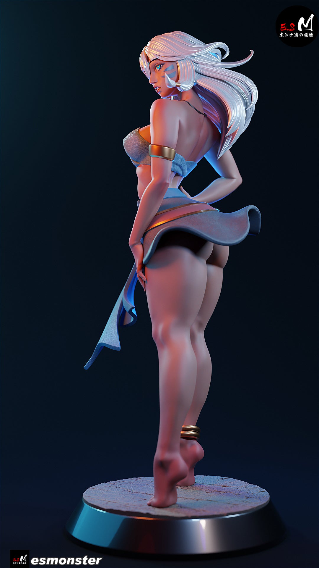 Kida Style Atlantis Disney Unpainted Resin Garage Model Kit (1/6-1/12)
