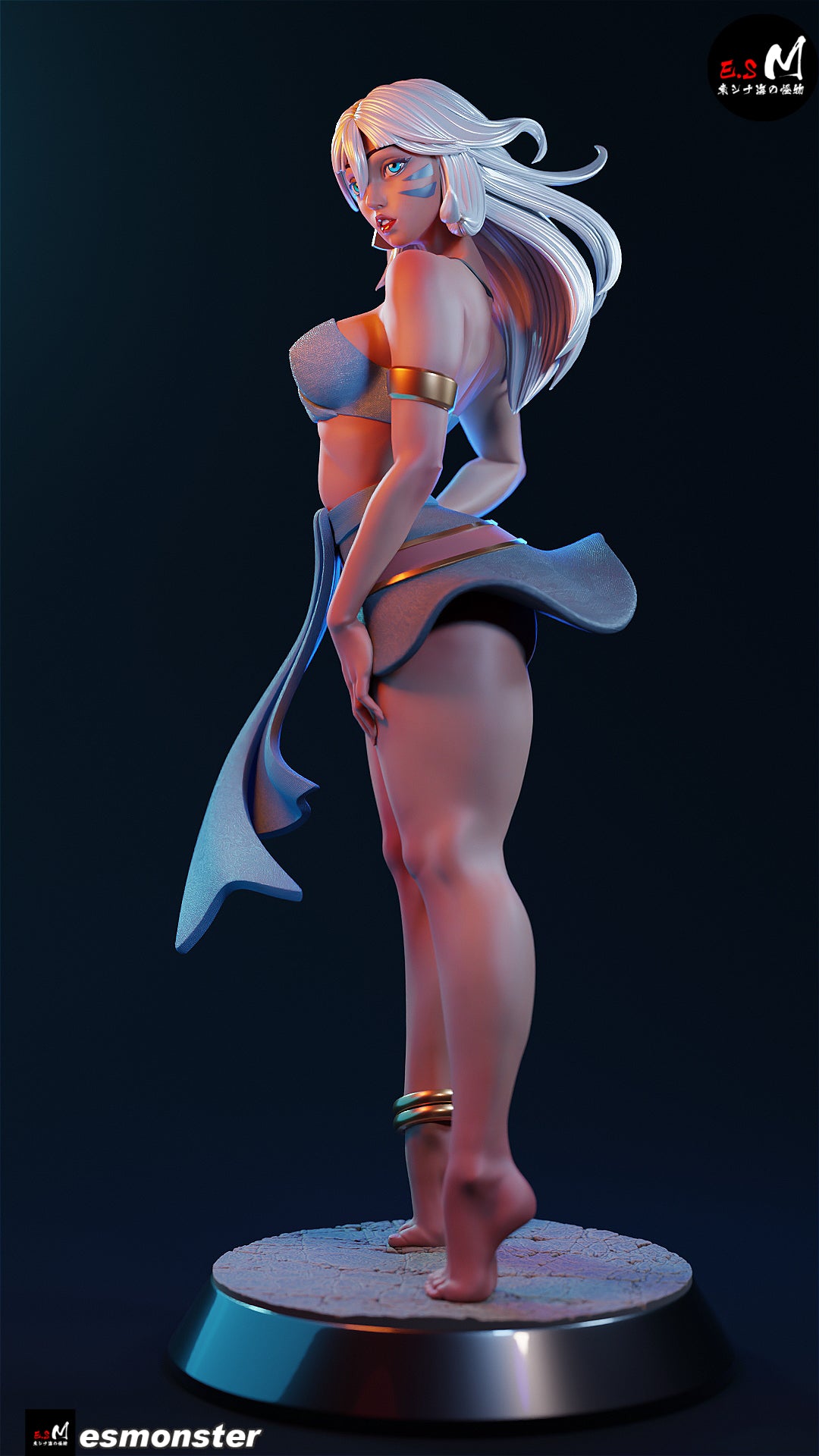 Kida Style Atlantis Disney Unpainted Resin Garage Model Kit (1/6-1/12)