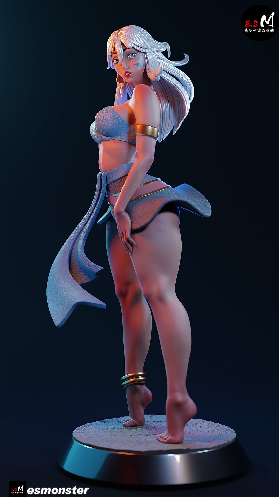Kida Style Atlantis Disney Unpainted Resin Garage Model Kit (1/6-1/12)