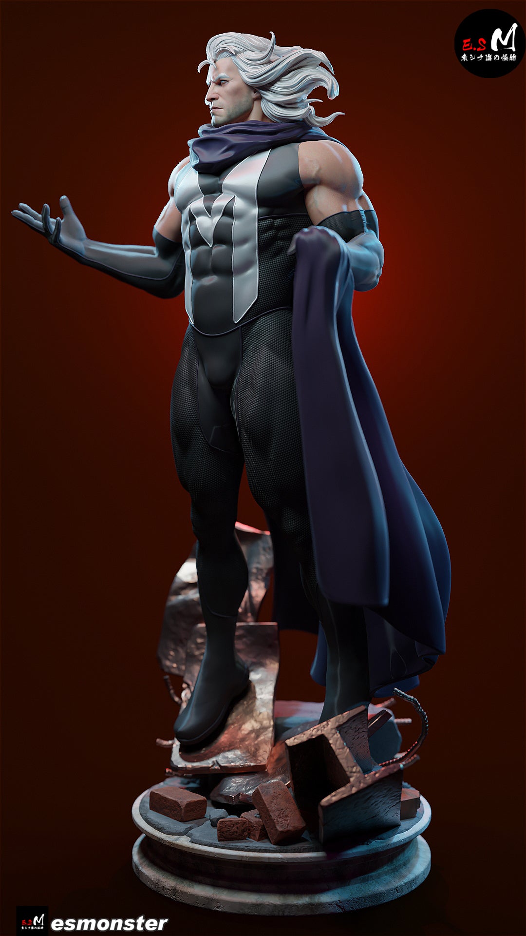 97 Magneto Style X-Men Unpainted Resin Garage Model Kit (1/6-1/12)