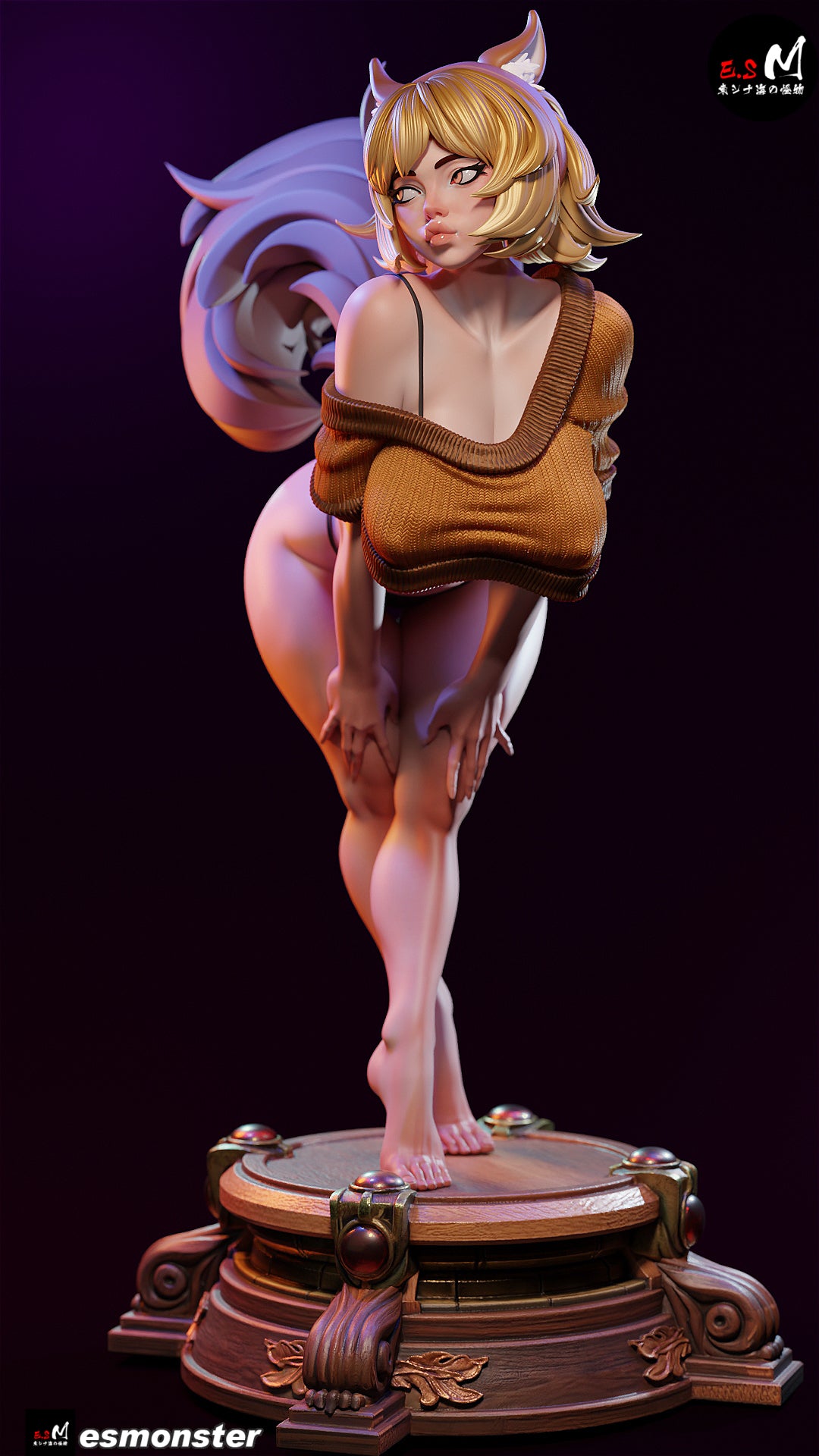 Squirrel Girl Knit Top Style Marvel Resin Garage Model Kit (1/6-1/12)