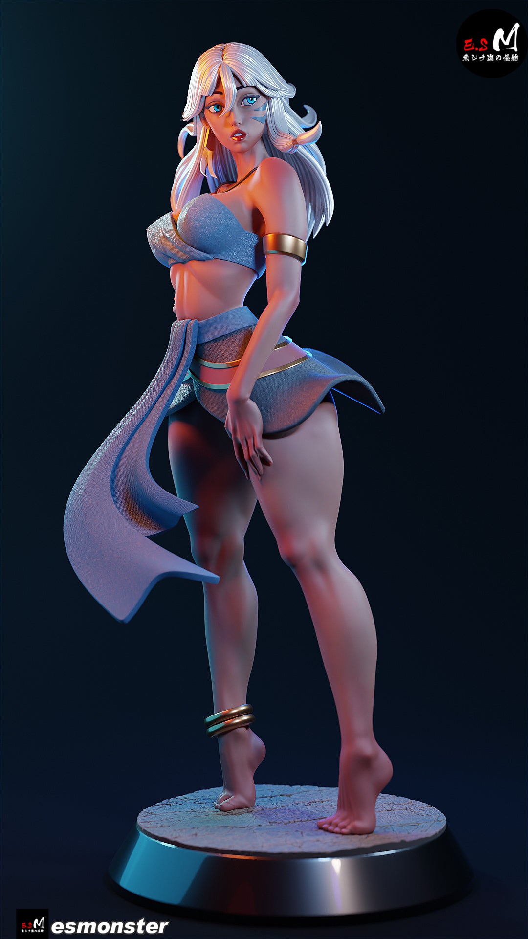 Kida Style Atlantis Disney Unpainted Resin Garage Model Kit (1/6-1/12)
