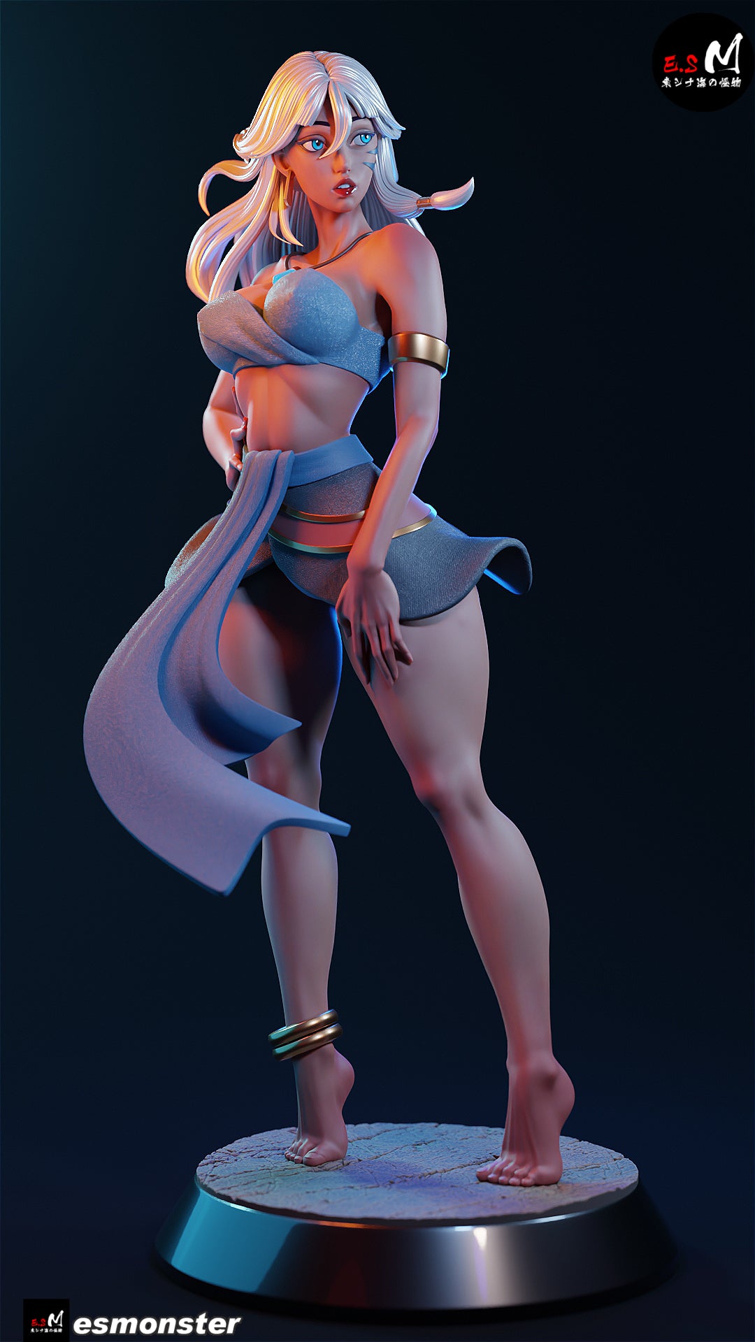 Kida Style Atlantis Disney Unpainted Resin Garage Model Kit (1/6-1/12)