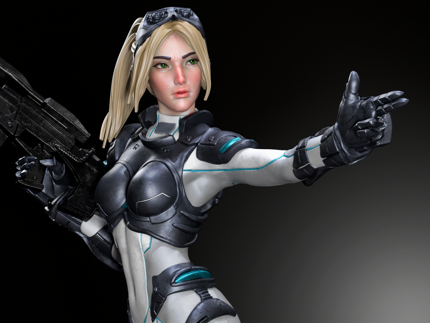 Nova style Starstrike Operative resin kit – Unpainted 3D Printed Model kit