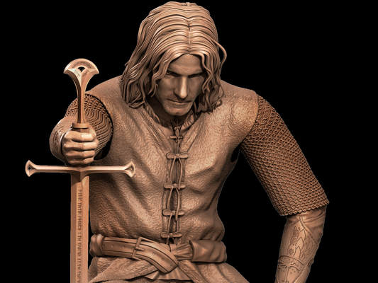 Aragorn style Forrest Ranger resin kit – Unpainted 3D Printed Model kit
