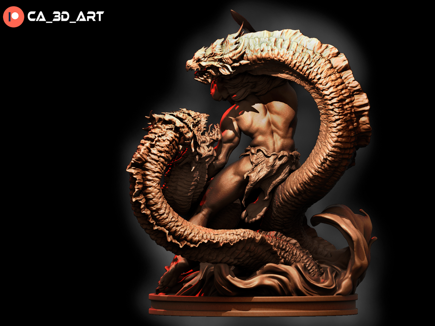 Hercules resin kit – Unpainted 3D Printed Model kit