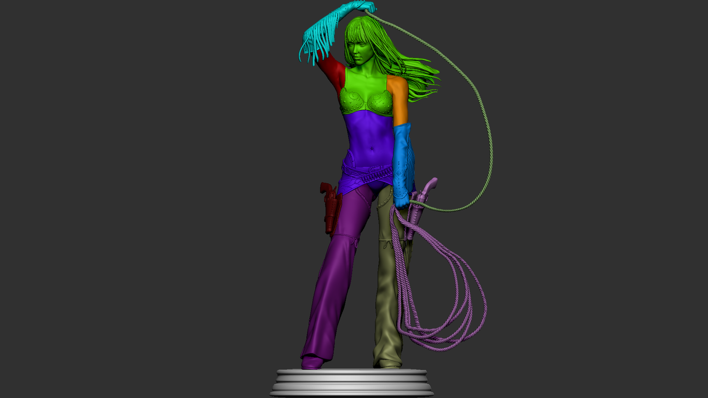 Nancy Callahan style Sinful Dancer Girl resin kit – Unpainted 3D Printed Model kit
