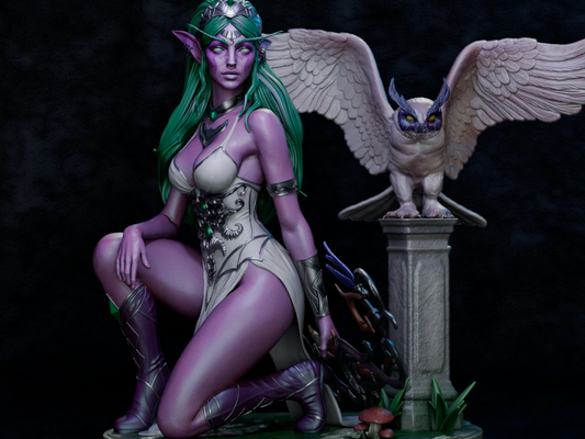 Tyrande resin kit – Unpainted 3D Printed Model kit