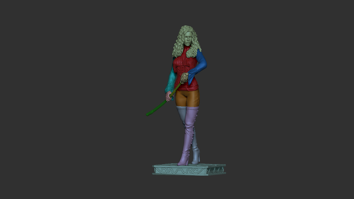 Anna Valerious Style Monster Hunter Resin Kit – Unpainted 3D Printed Model Kit