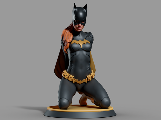 Batgirl style Vigilante Heroine resin kit – Unpainted 3D Printed Model kit