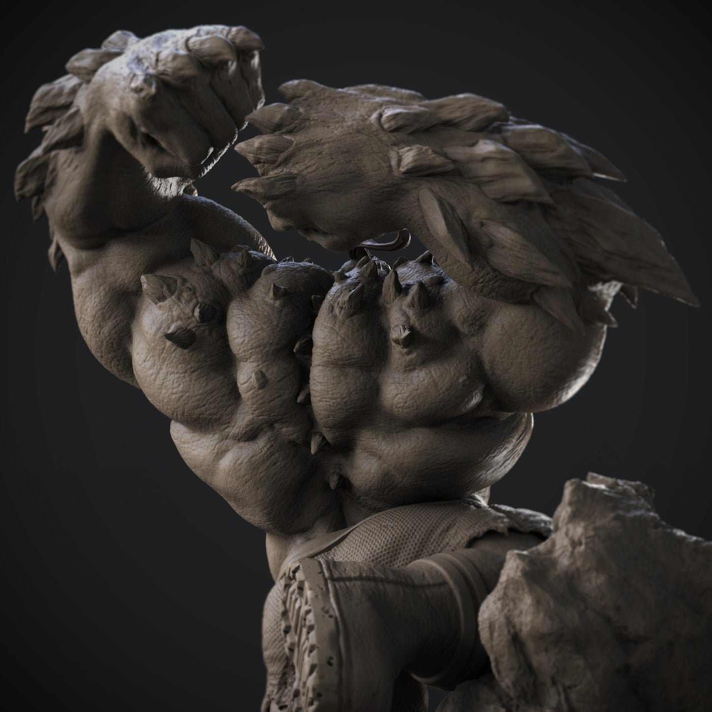 Doomsday style resin kit – Unpainted 3D Printed Model kit