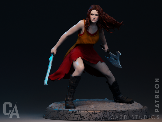 River Tam style Serenity Dancer Girl resin kit – Unpainted 3D Printed Model kit