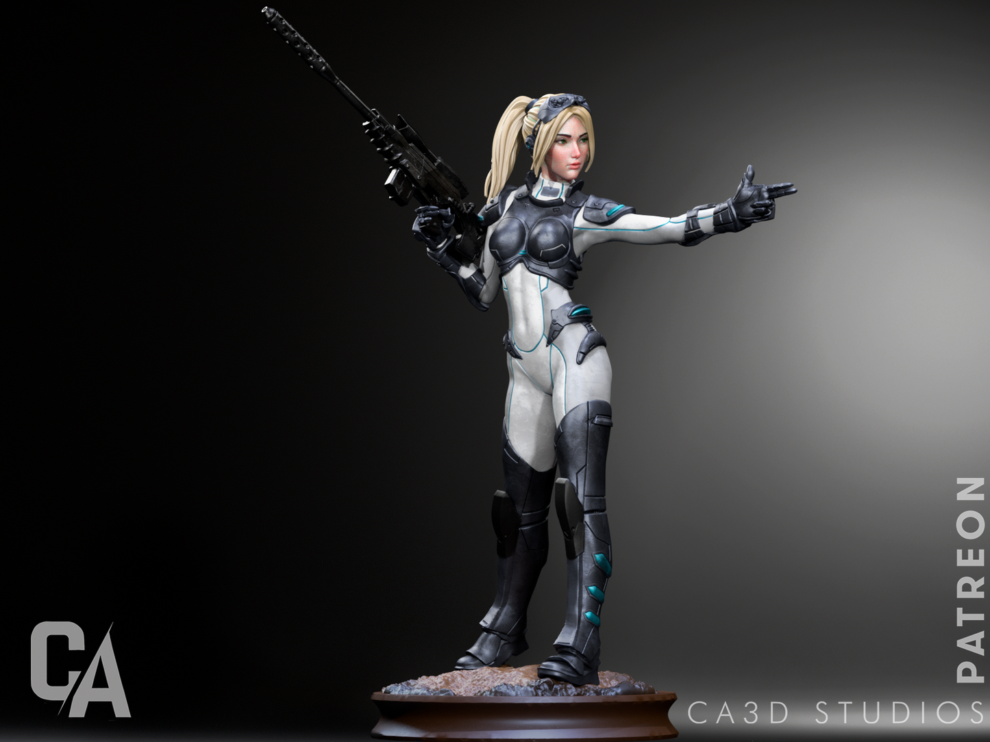 Nova style Starstrike Operative resin kit – Unpainted 3D Printed Model kit