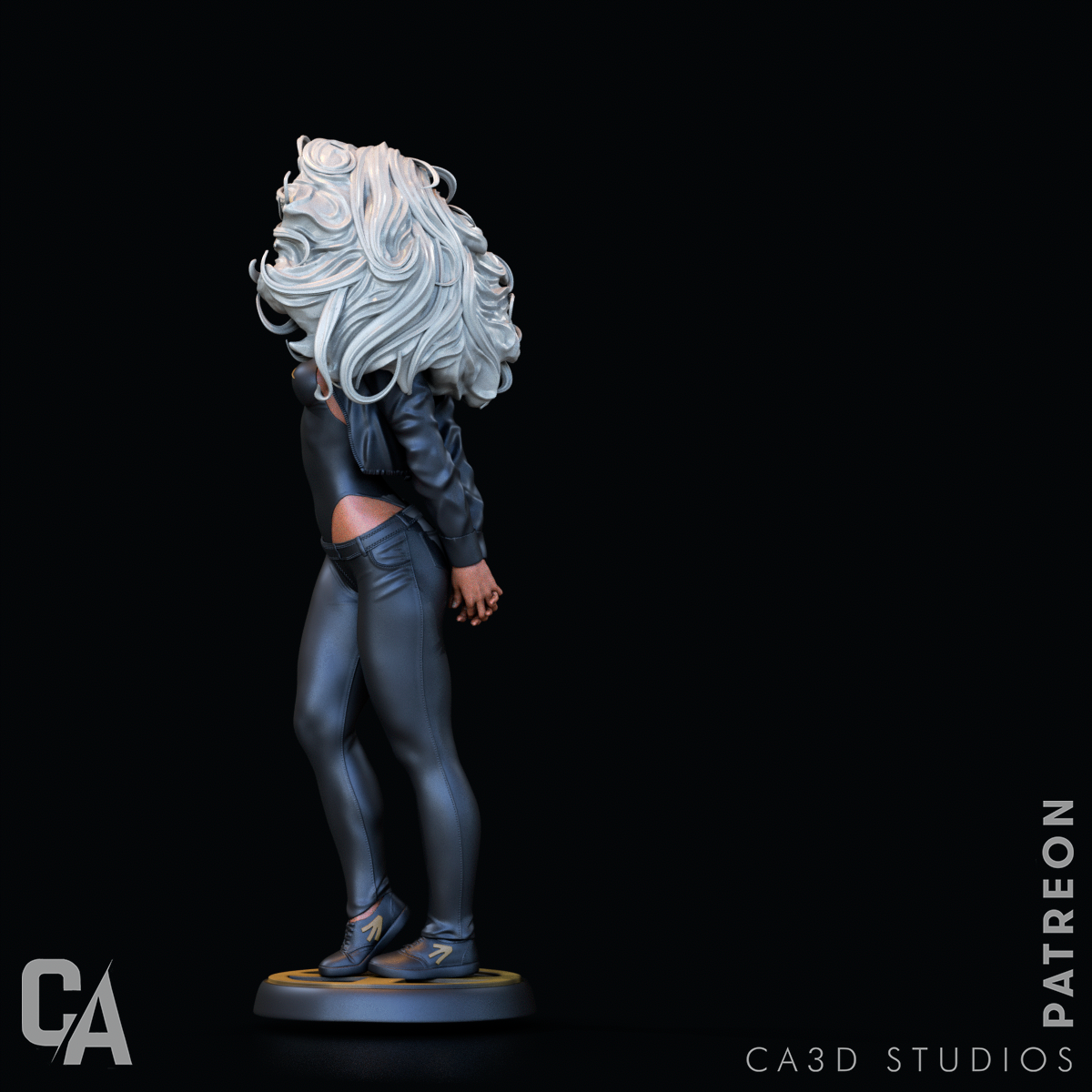 Storm style Weather Queen Girl resin kit – Unpainted 3D Printed Model kit