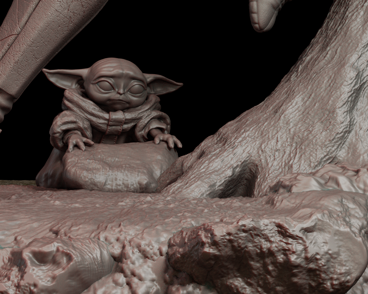 Ahsoka Tano style resin kit – Unpainted 3D Printed Model kit
