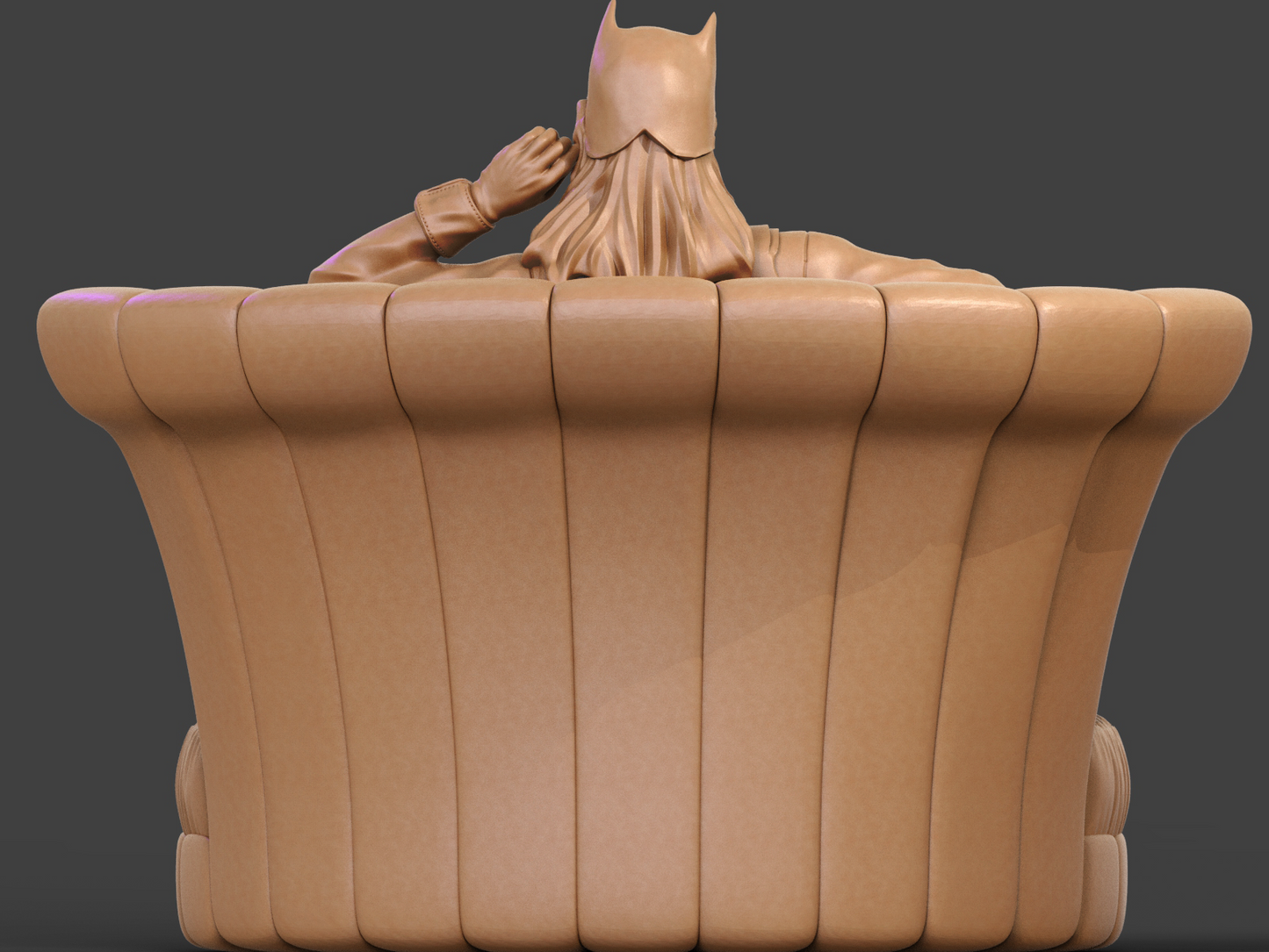 Batgirl Relaxed Style Vigilante Resin Kit – Unpainted 3D Printed Model Kit