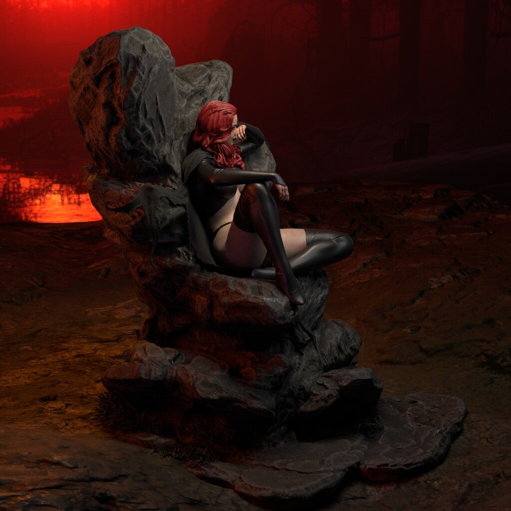 Madelyn Pryor style Inferno Queen Girl resin kit – Unpainted 3D Printed Model kit