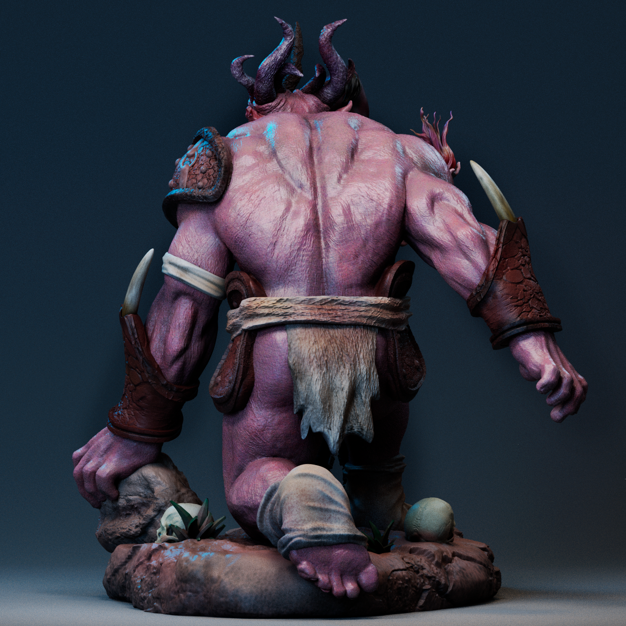 Morrigan style Witch of the Wilds resin kit – Unpainted 3D Printed Model kit