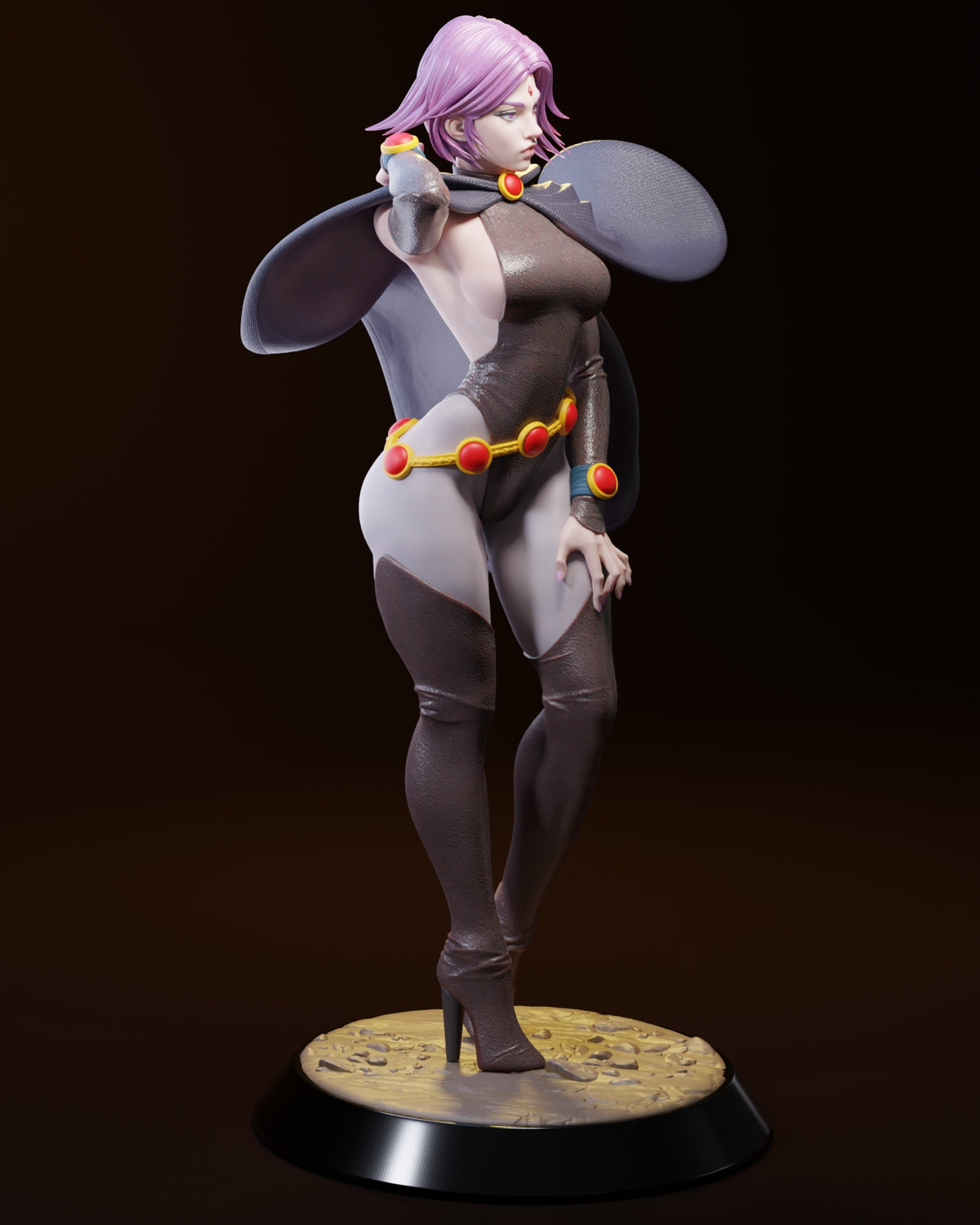 Raven Alluring Style DC Unpainted Resin Garage Kit (1/6-1/12)