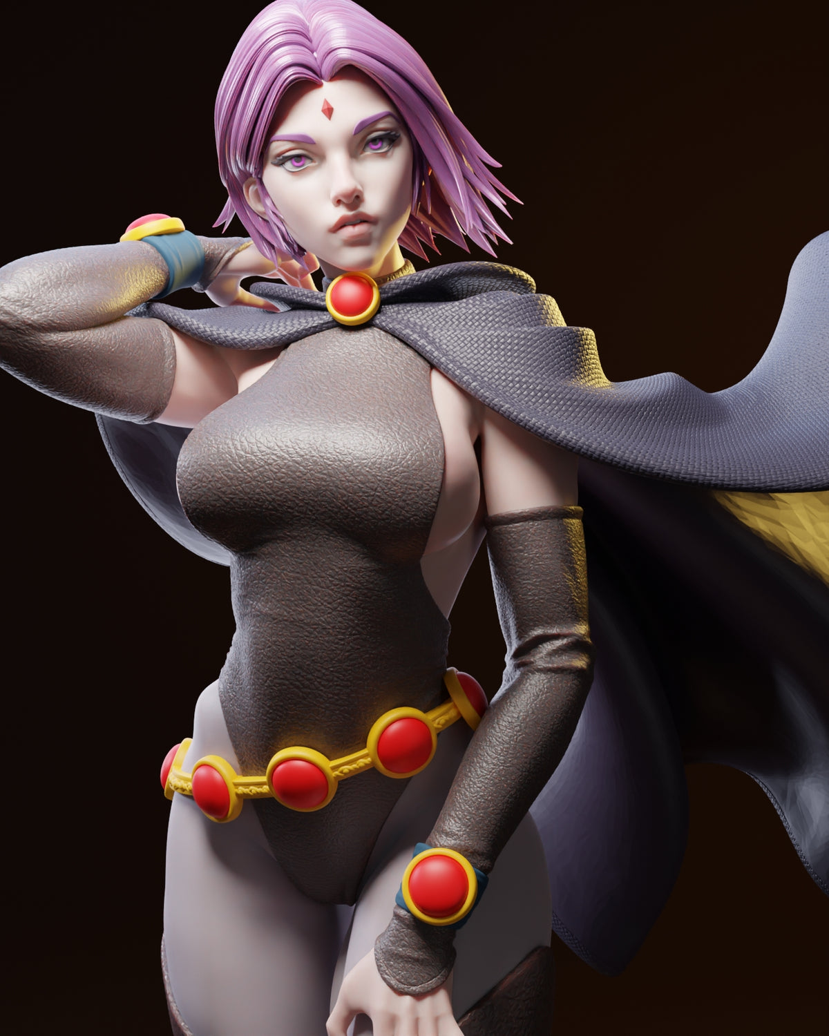Raven Alluring Style DC Unpainted Resin Garage Kit (1/6-1/12)