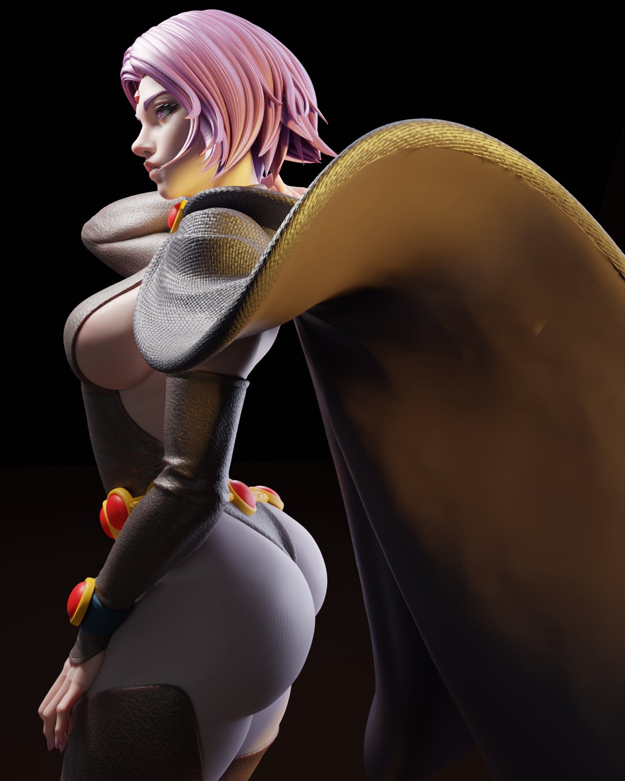 Raven Alluring Style DC Unpainted Resin Garage Kit (1/6-1/12)