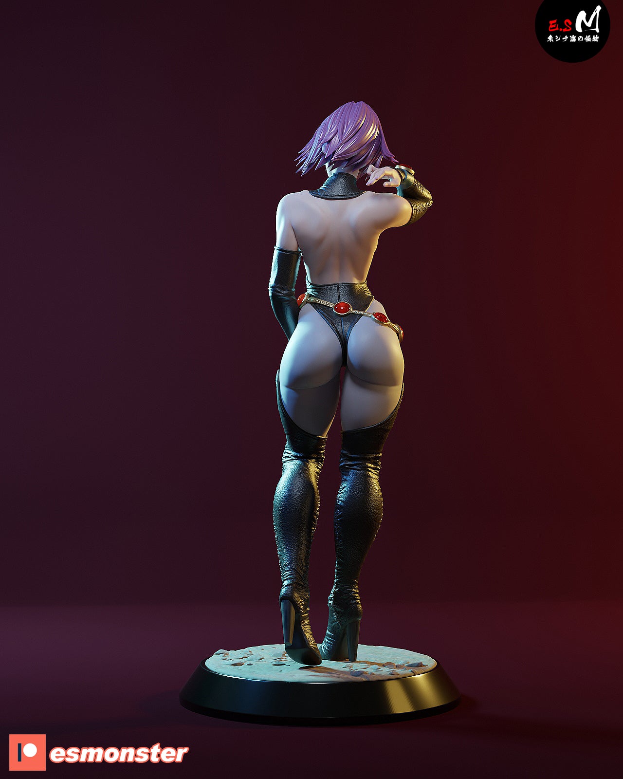 Raven Alluring Style DC Unpainted Resin Garage Kit (1/6-1/12)