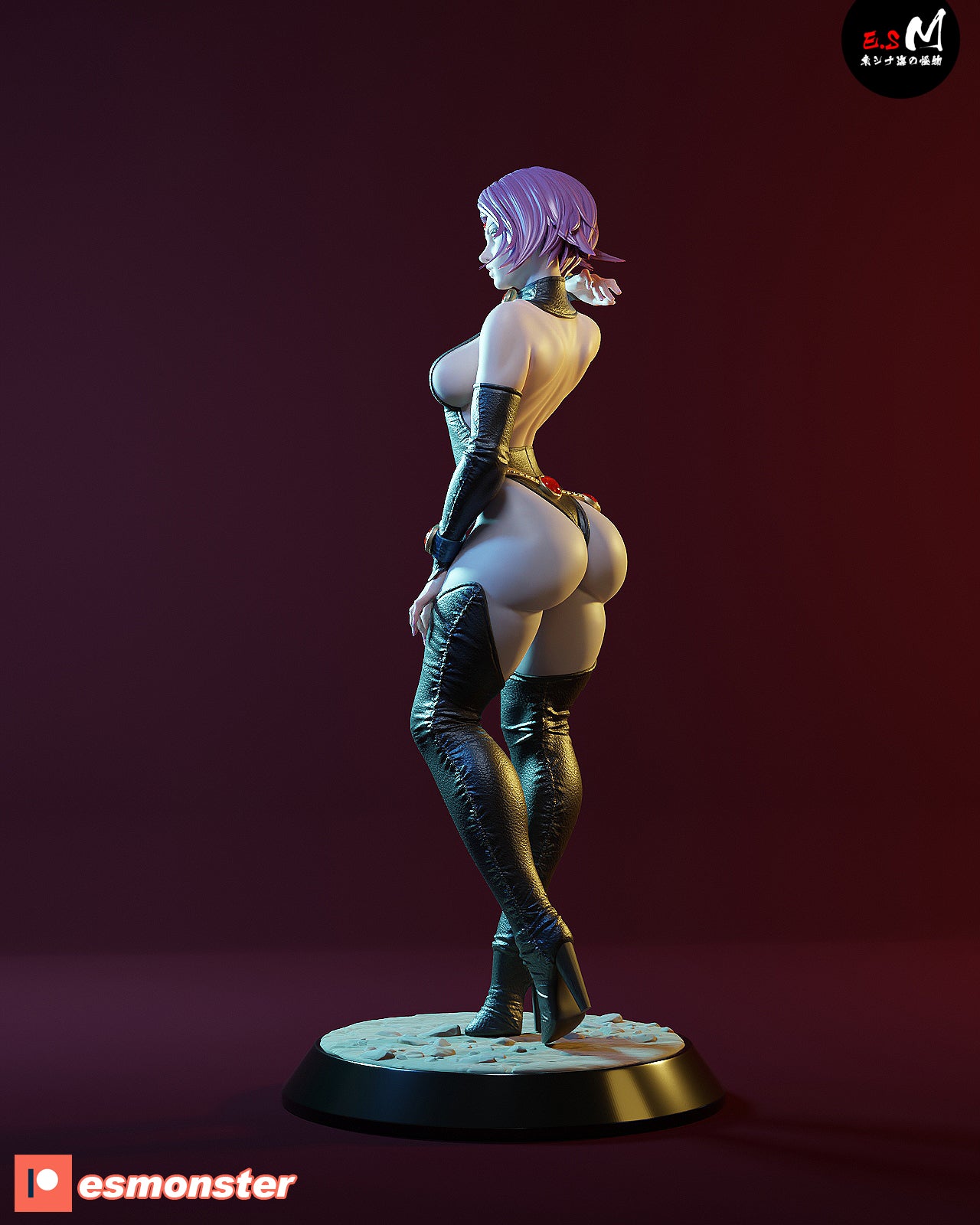 Raven Alluring Style DC Unpainted Resin Garage Kit (1/6-1/12)
