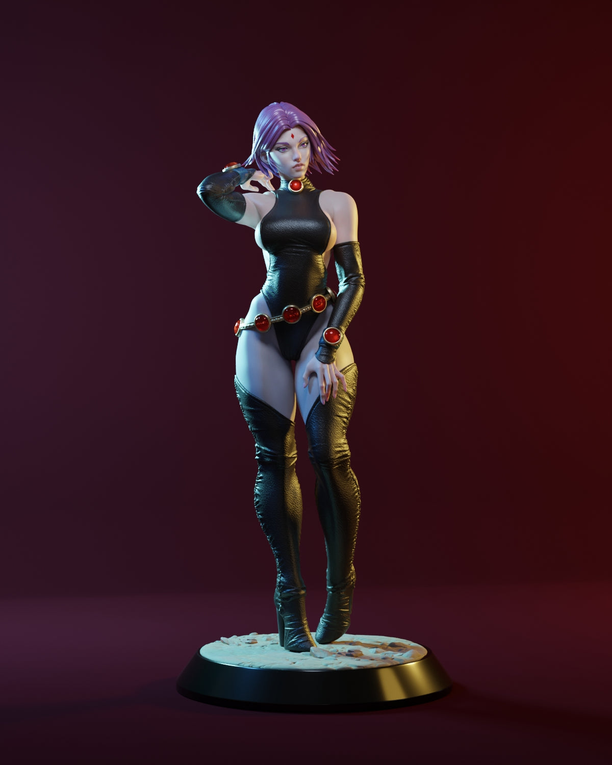 Raven Alluring Style DC Unpainted Resin Garage Kit (1/6-1/12)
