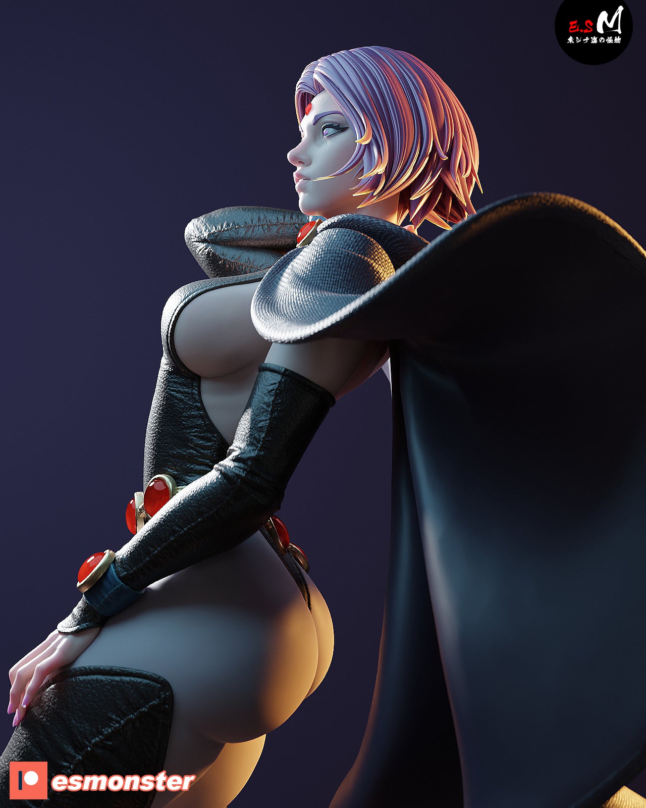 Raven Alluring Style DC Unpainted Resin Garage Kit (1/6-1/12)