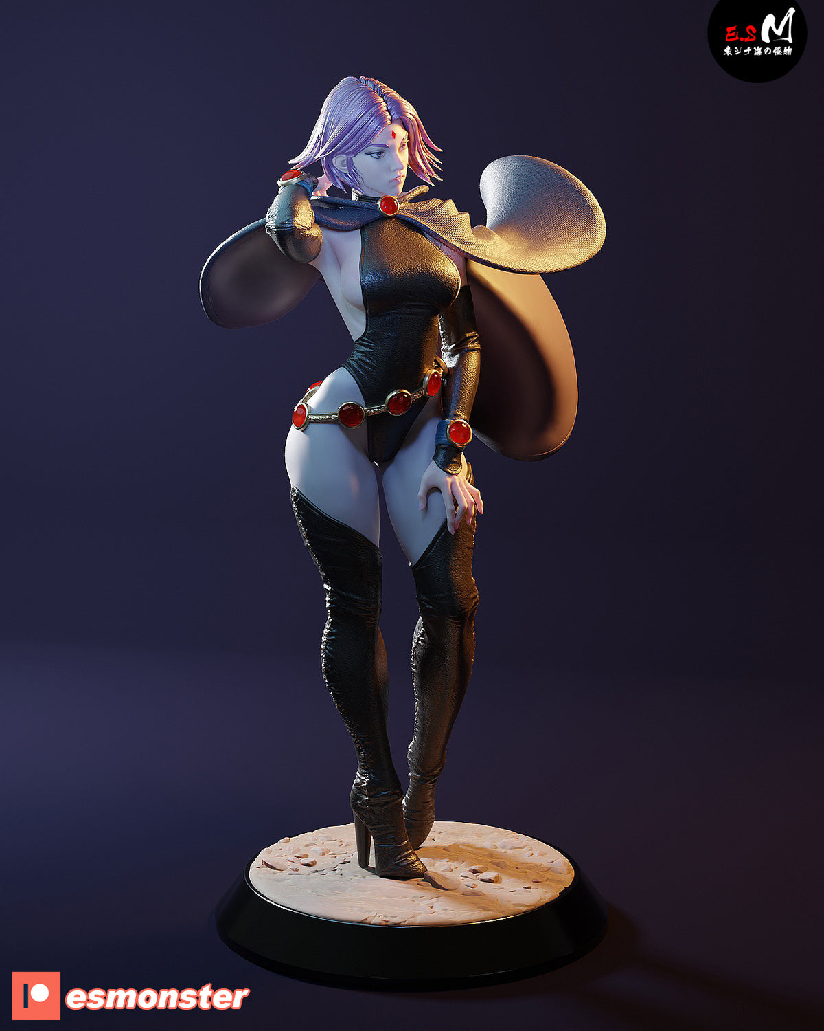 Raven Alluring Style DC Unpainted Resin Garage Kit (1/6-1/12)