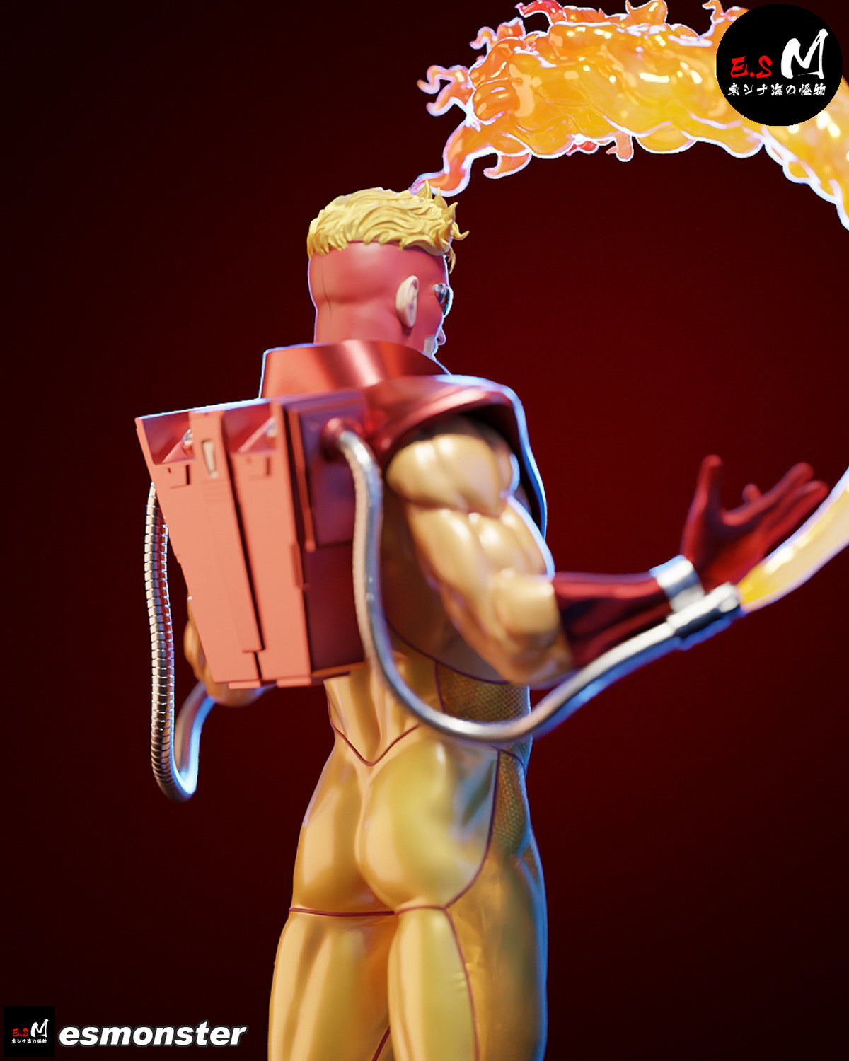 Pyro Style X-Men Marvel Unpainted Resin Garage Model Kit (1/6-1/12)