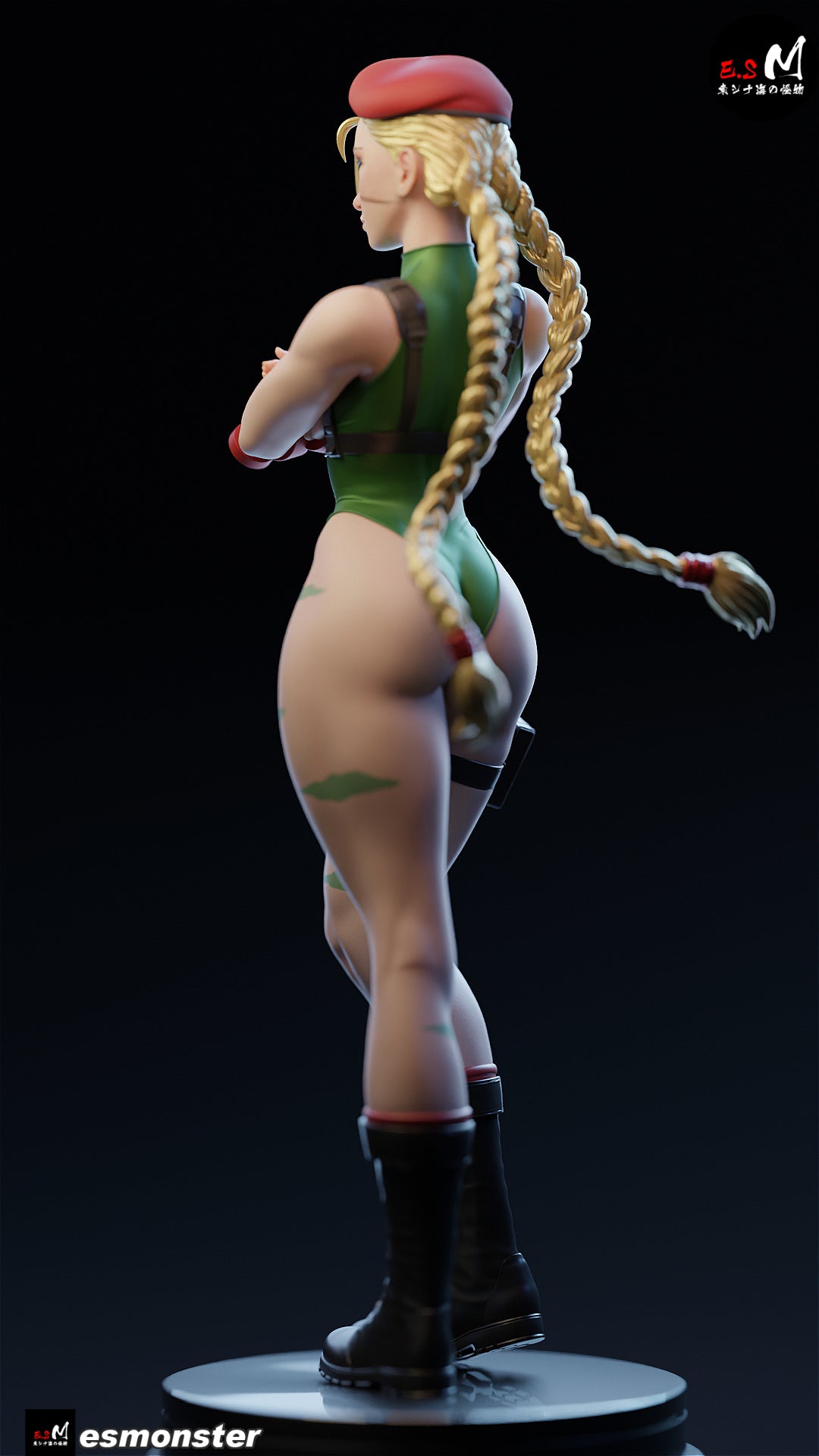 Original Cammy Style Street Fighter Unpainted Resin Garage Model Kit (1/6-1/12)
