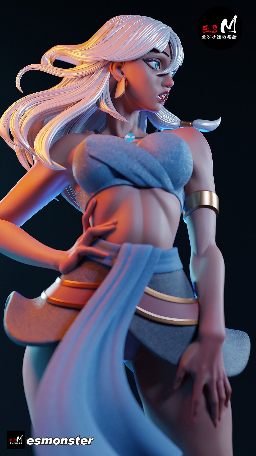 Kida Style Atlantis Disney Unpainted Resin Garage Model Kit (1/6-1/12)