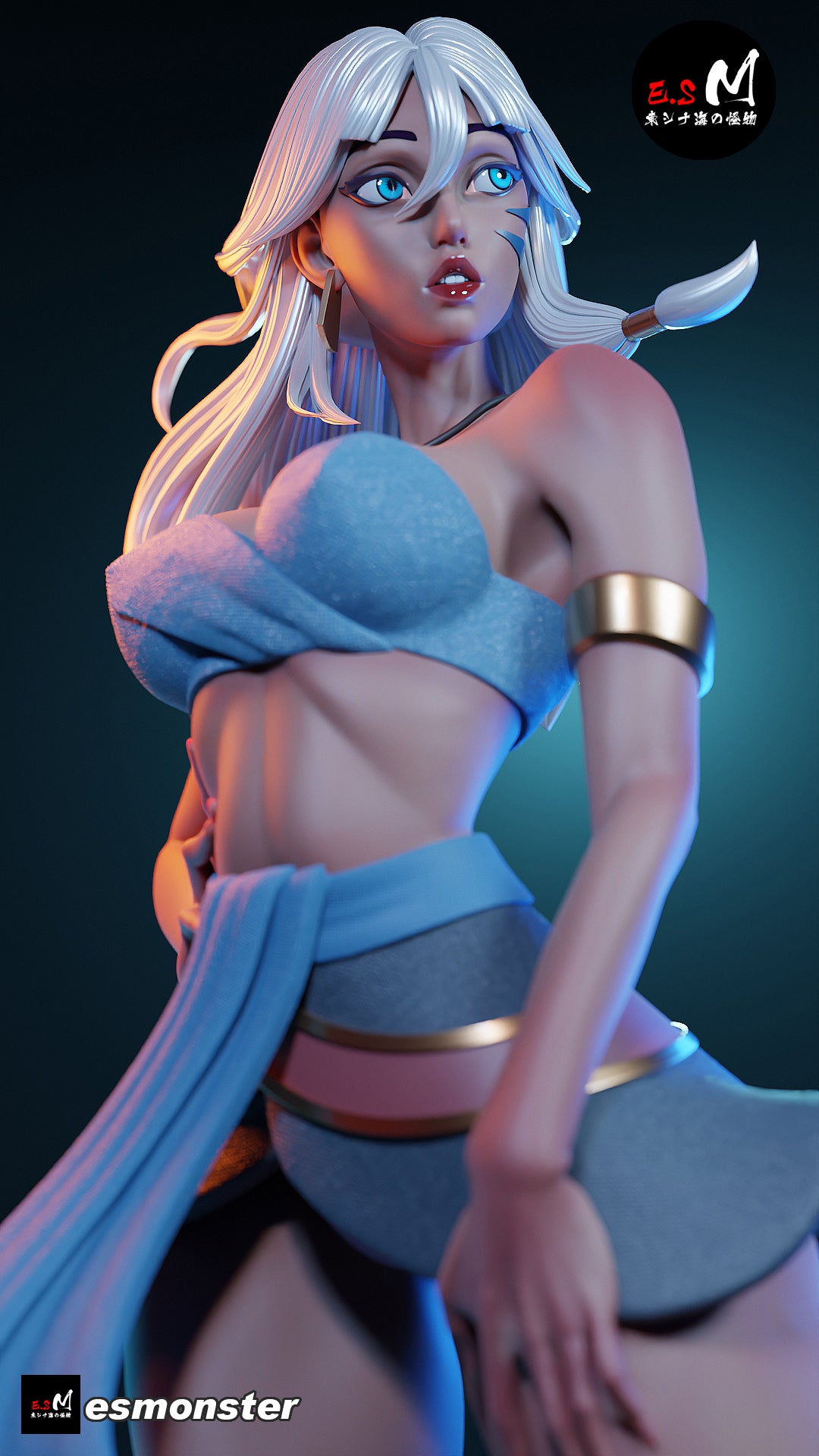Kida Style Atlantis Disney Unpainted Resin Garage Model Kit (1/6-1/12)