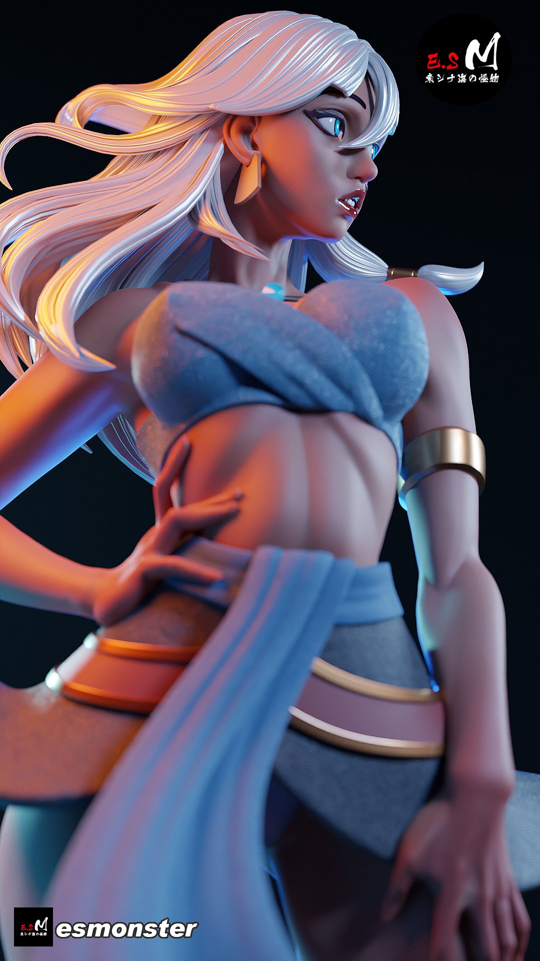 Kida Style Atlantis Disney Unpainted Resin Garage Model Kit (1/6-1/12)