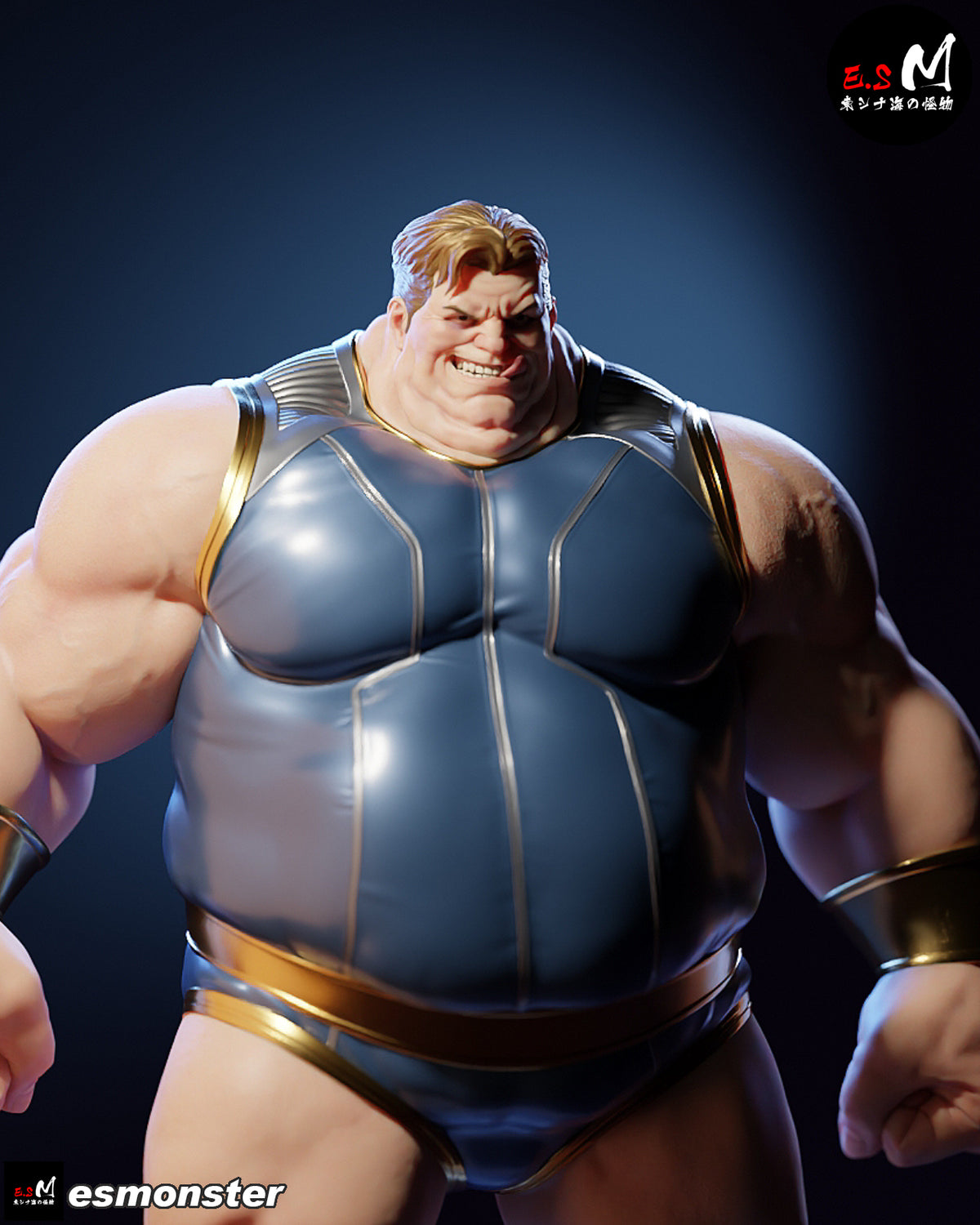 Blob Style Marvel Unpainted Resin Garage Model Kit (1/6-1/12)