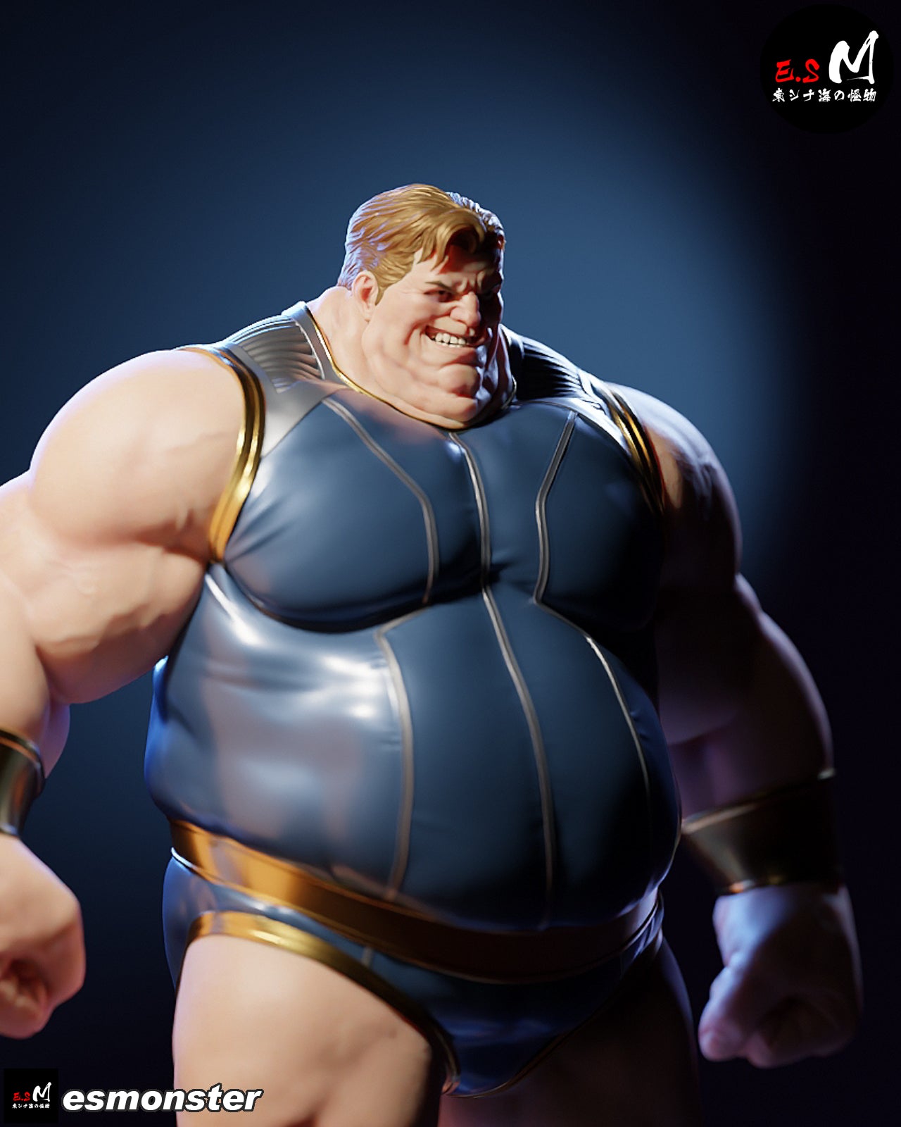 Blob Style Marvel Unpainted Resin Garage Model Kit (1/6-1/12)