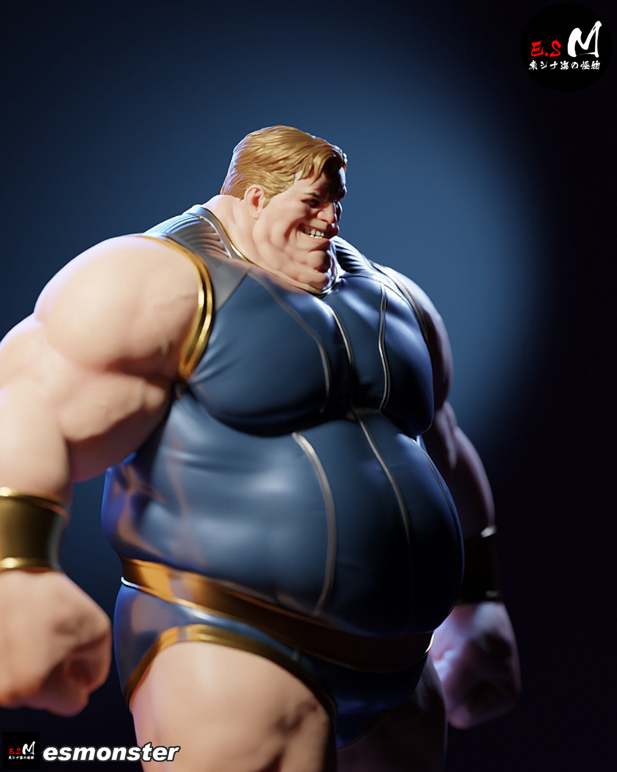 Blob Style Marvel Unpainted Resin Garage Model Kit (1/6-1/12)