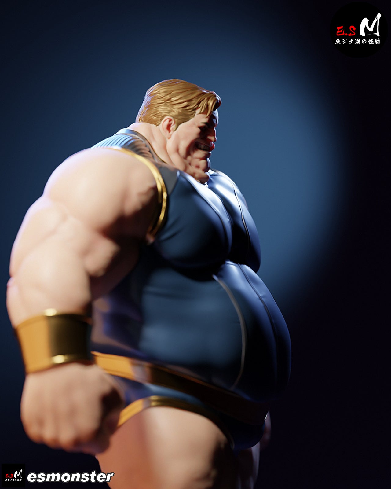 Blob Style Marvel Unpainted Resin Garage Model Kit (1/6-1/12)