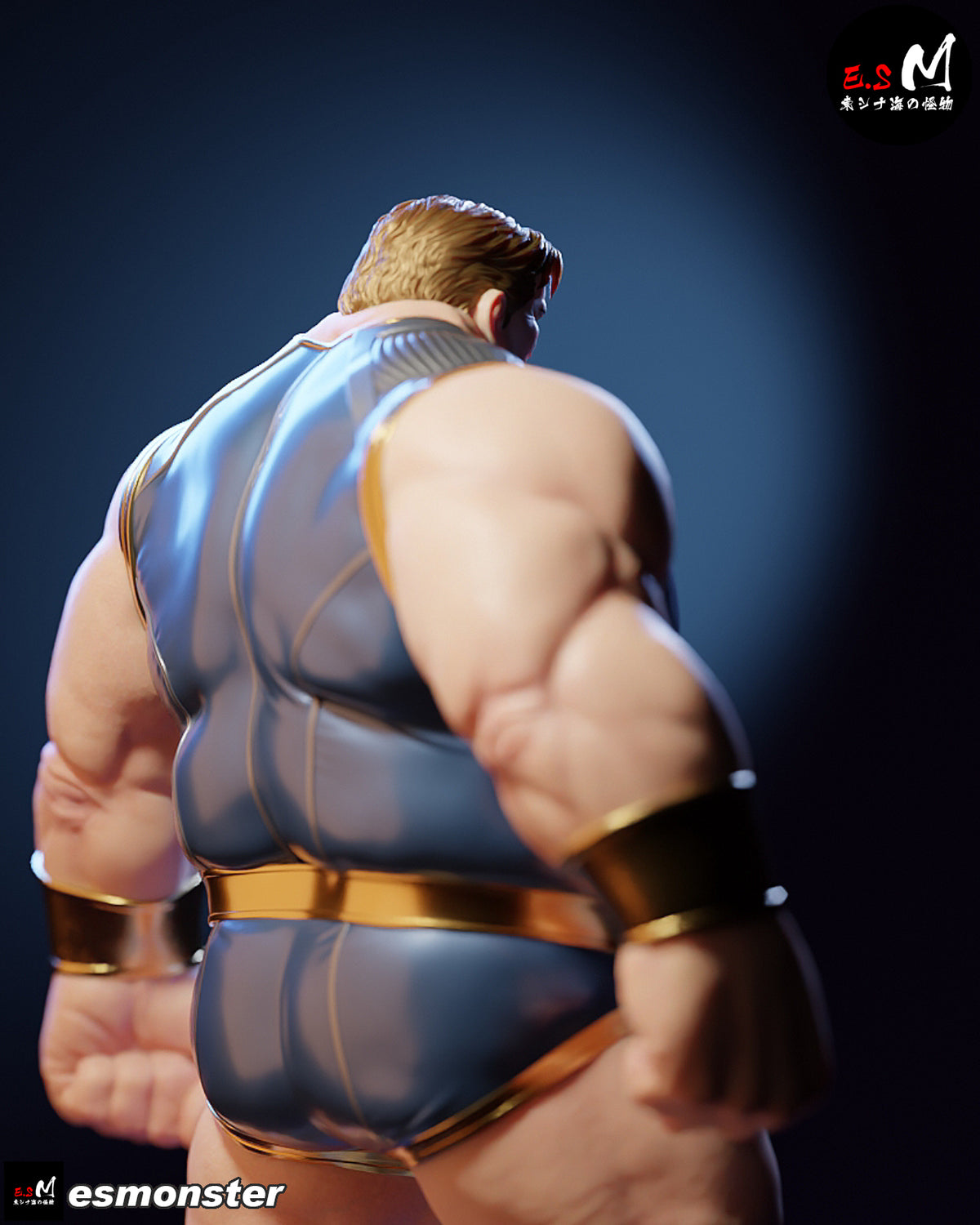 Blob Style Marvel Unpainted Resin Garage Model Kit (1/6-1/12)