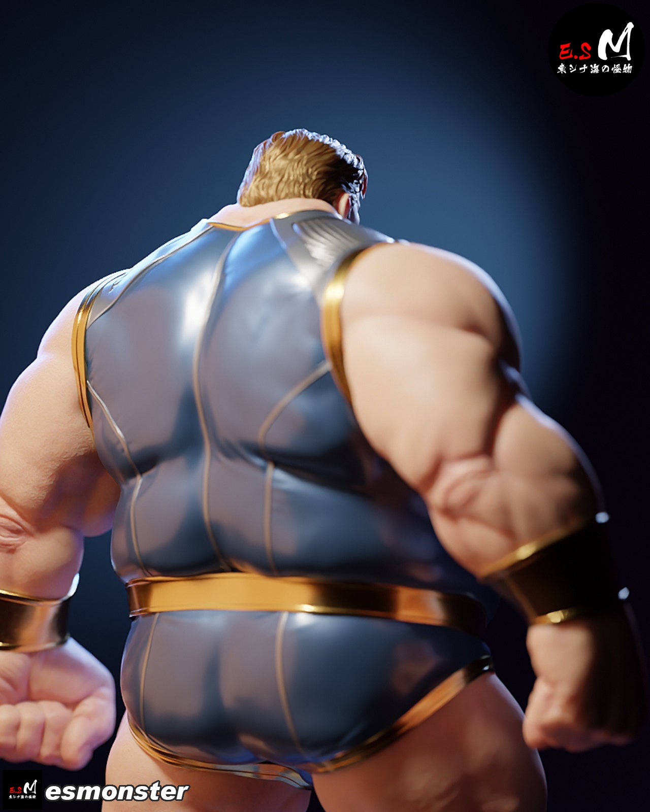 Blob Style Marvel Unpainted Resin Garage Model Kit (1/6-1/12)