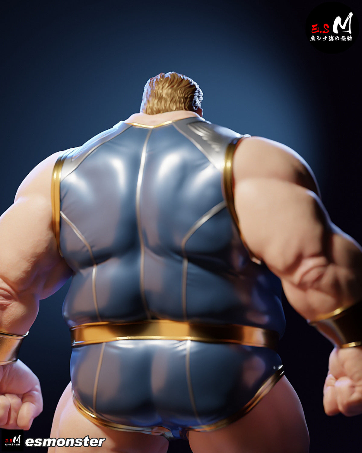Blob Style Marvel Unpainted Resin Garage Model Kit (1/6-1/12)