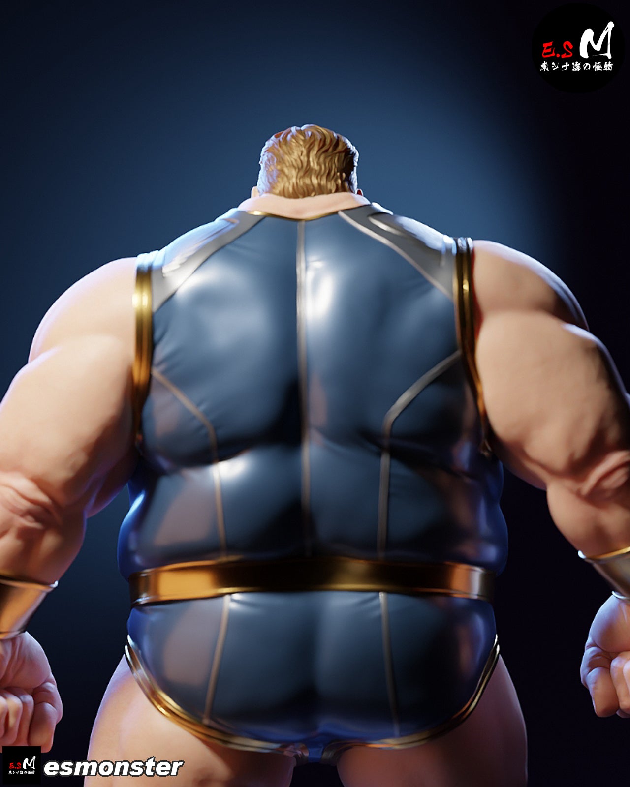 Blob Style Marvel Unpainted Resin Garage Model Kit (1/6-1/12)