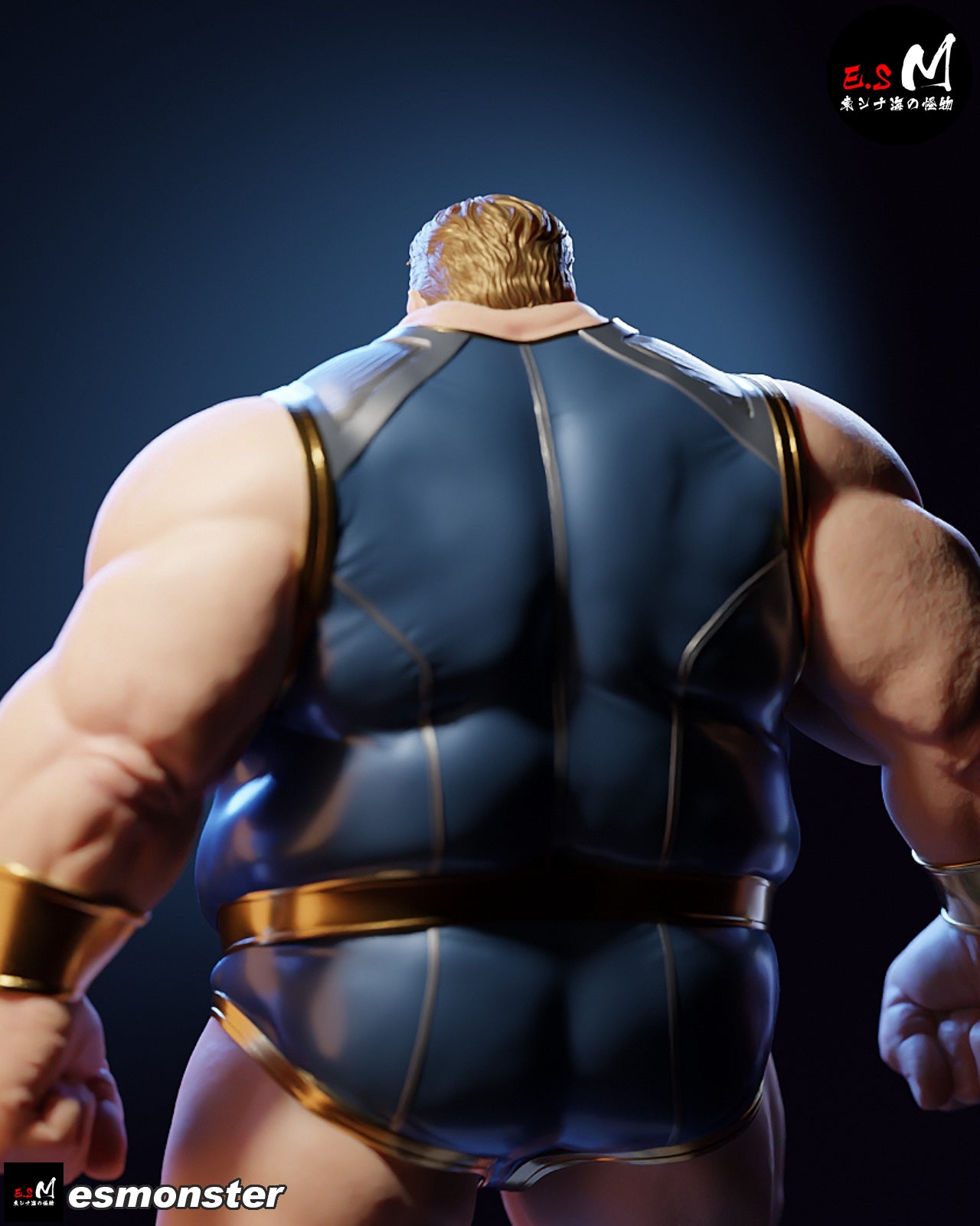 Blob Style Marvel Unpainted Resin Garage Model Kit (1/6-1/12)