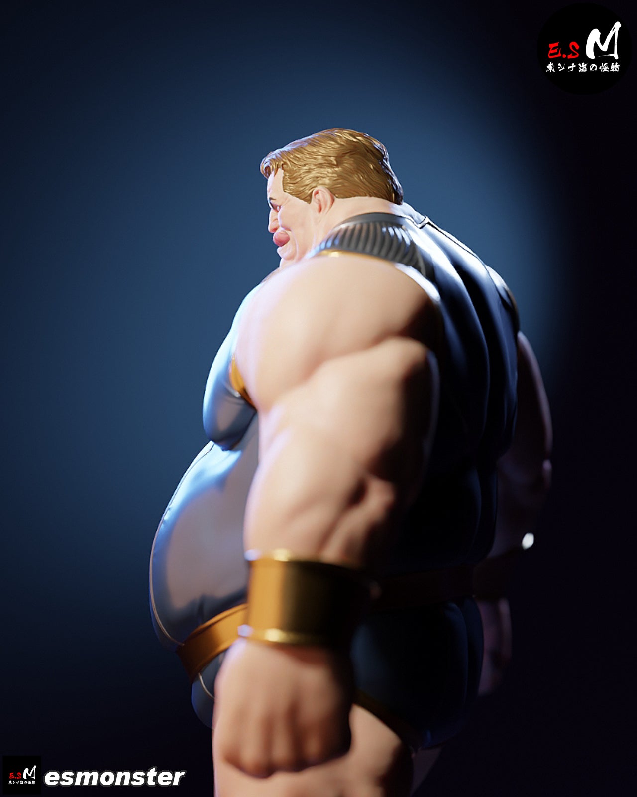 Blob Style Marvel Unpainted Resin Garage Model Kit (1/6-1/12)
