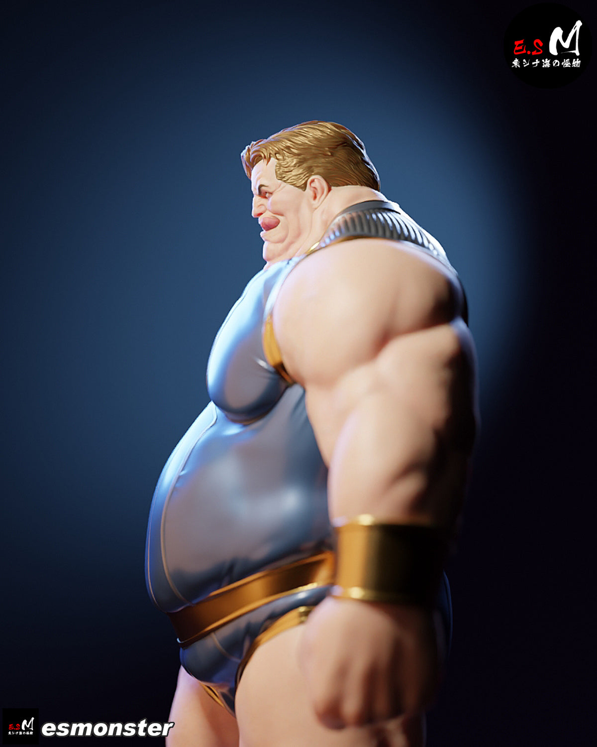 Blob Style Marvel Unpainted Resin Garage Model Kit (1/6-1/12)