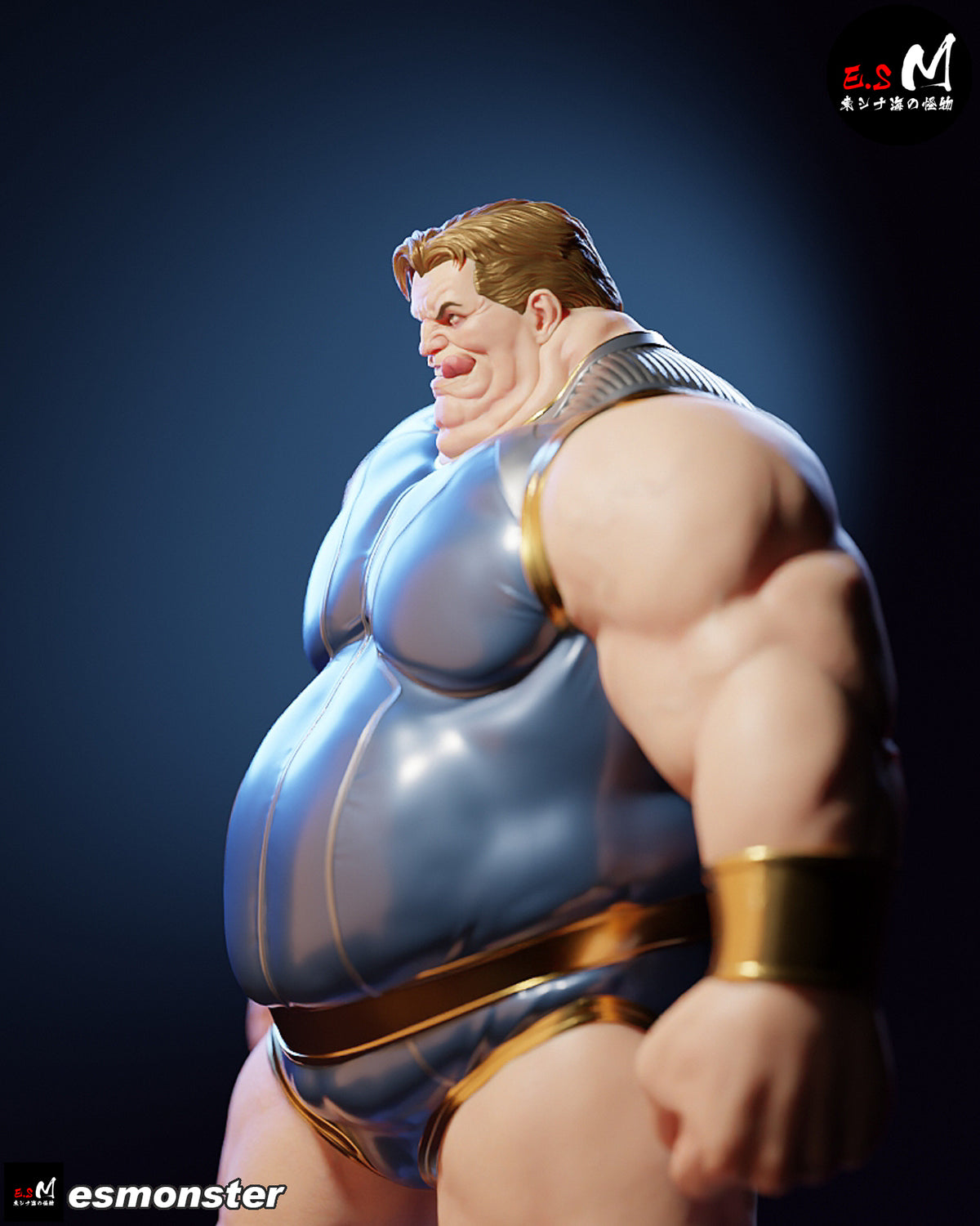 Blob Style Marvel Unpainted Resin Garage Model Kit (1/6-1/12)