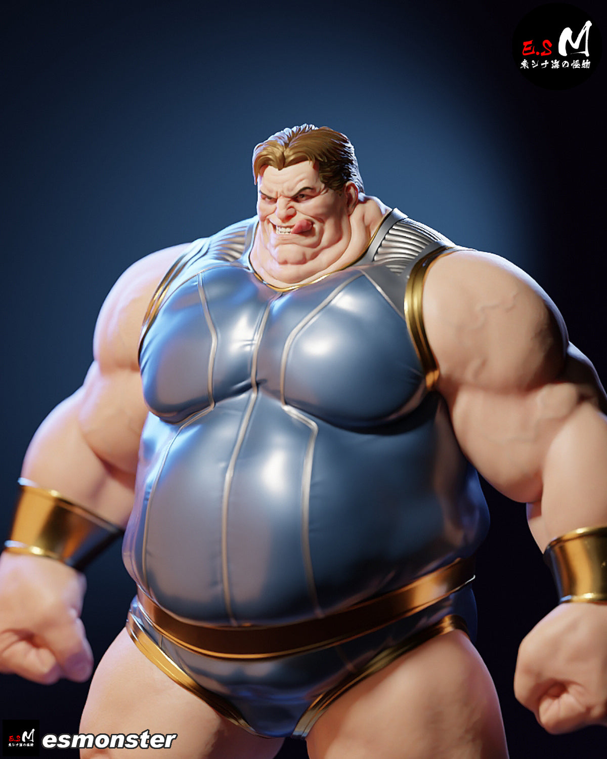 Blob Style Marvel Unpainted Resin Garage Model Kit (1/6-1/12)