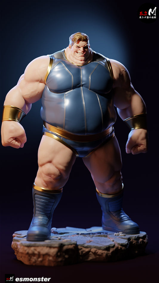 Blob Style Marvel Unpainted Resin Garage Model Kit (1/6-1/12)