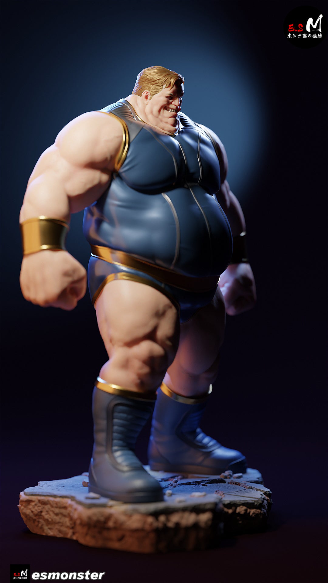 Blob Style Marvel Unpainted Resin Garage Model Kit (1/6-1/12)